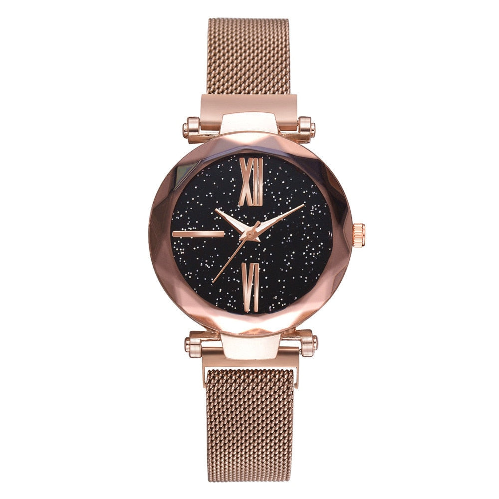 WOKAI Ladies Magnetic  Luxury Women Watches