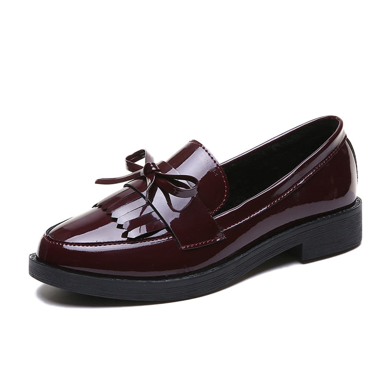 Spring Flats Women Shoes Bowtie Loafers