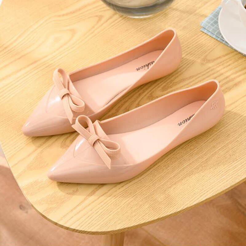 waterproof shoes, pointed rubber shoes; spring