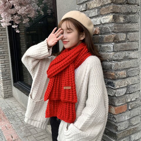 NEW Arrived Women Scarf Knit Spring Unisex Thick Warm