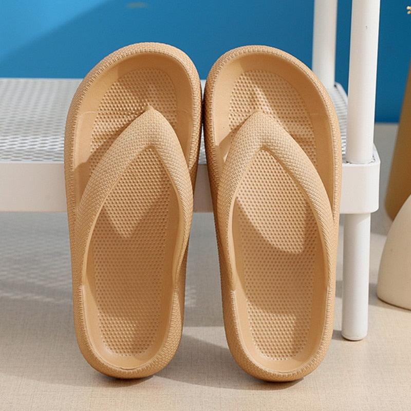 Summer Beach Non-slip Cloud Slippers Women