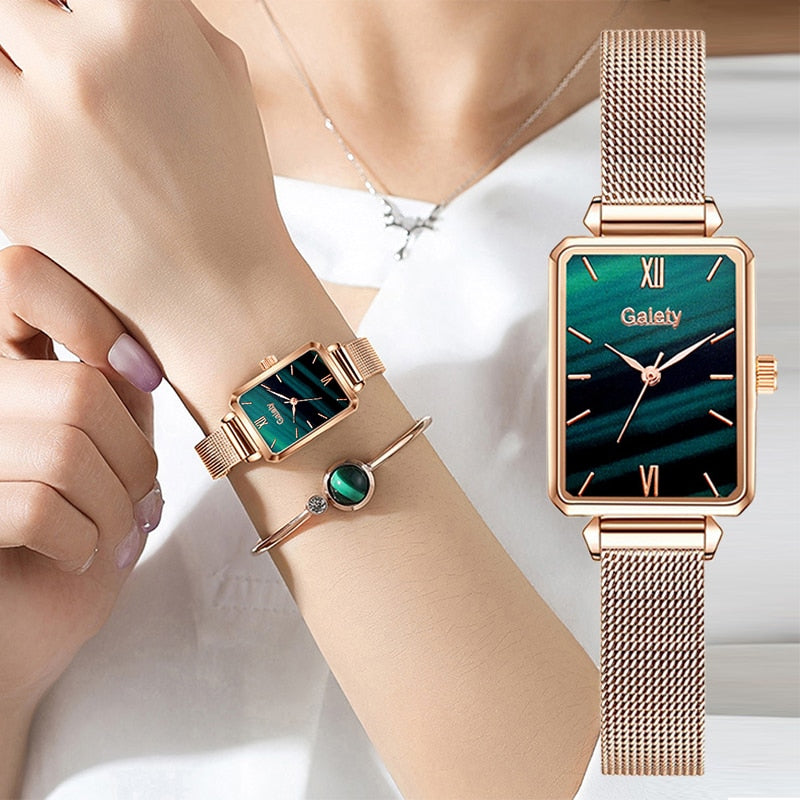 Gaiety Brand Women Watches Fashion Square