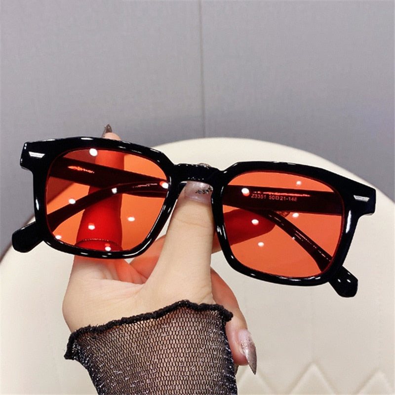 OIMG New Unisex Rectangle Vintage Sunglasses