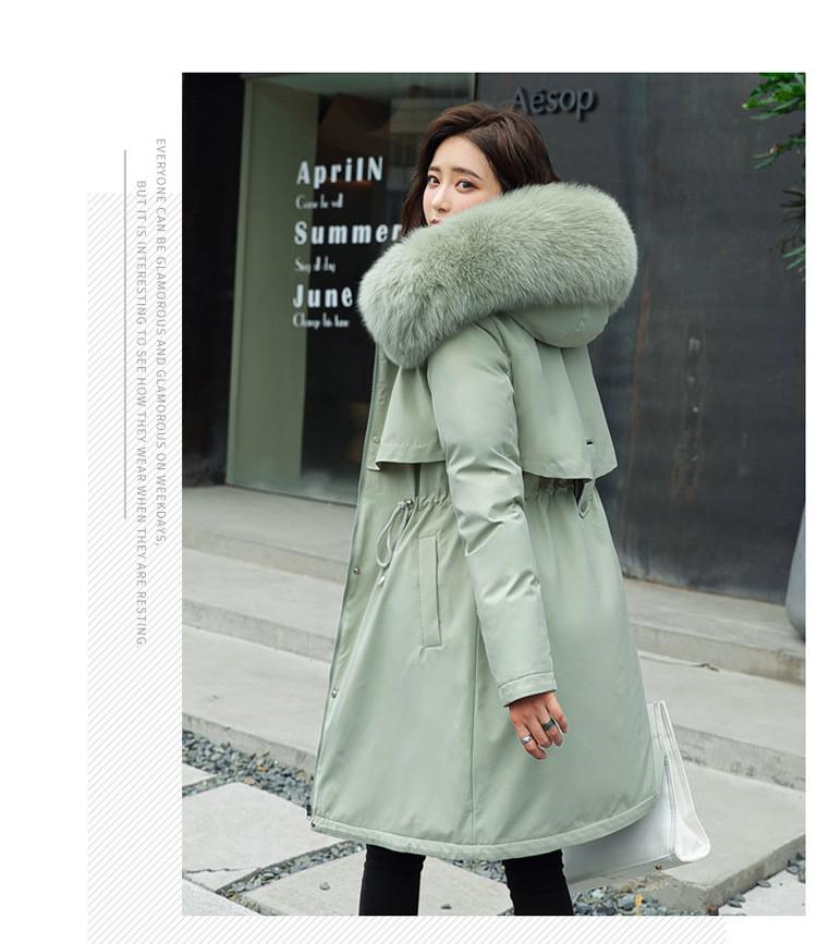 New Winter Jacket Women Cotton Coat Female Thick Warm