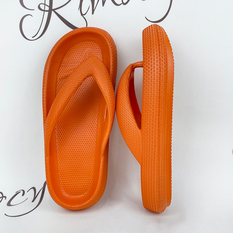 Summer Beach Non-slip Cloud Slippers Women