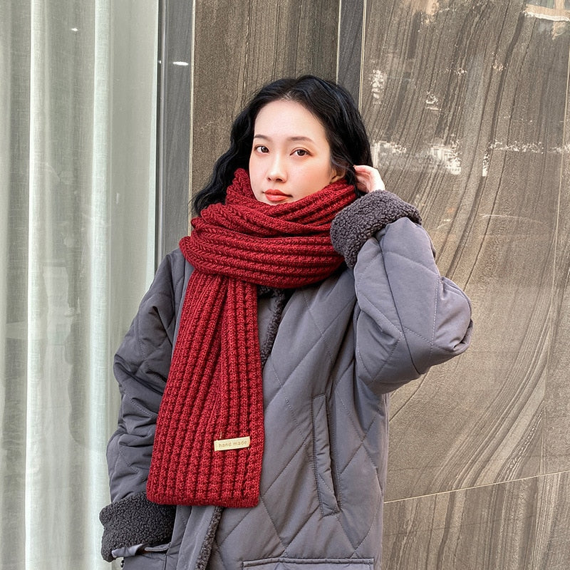 NEW Arrived Women Scarf Knit Spring Unisex Thick Warm