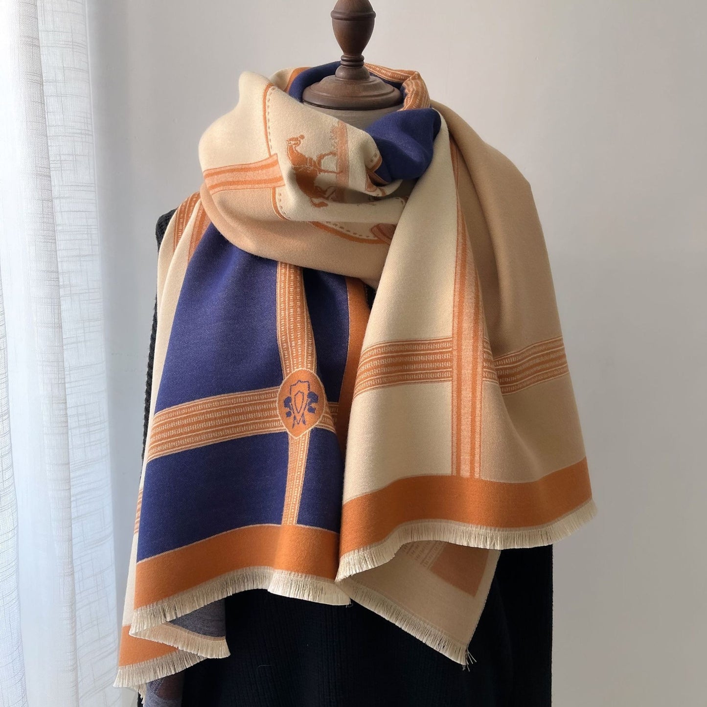 Autumn Winter Scarf Women Pashmina Shawls