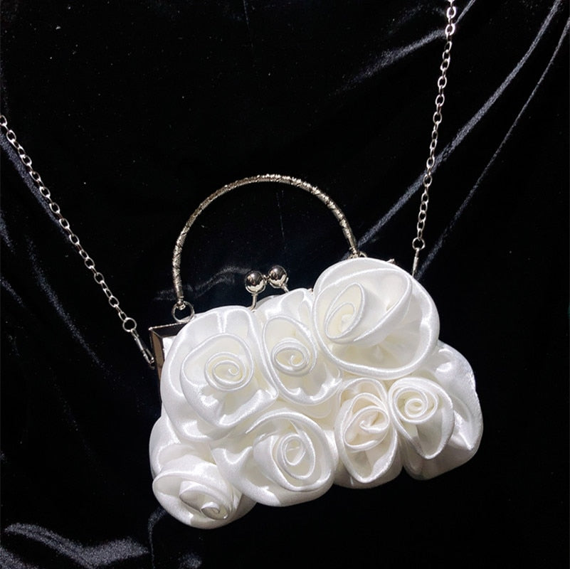 Bag Rose Flower For Casual Evening Party