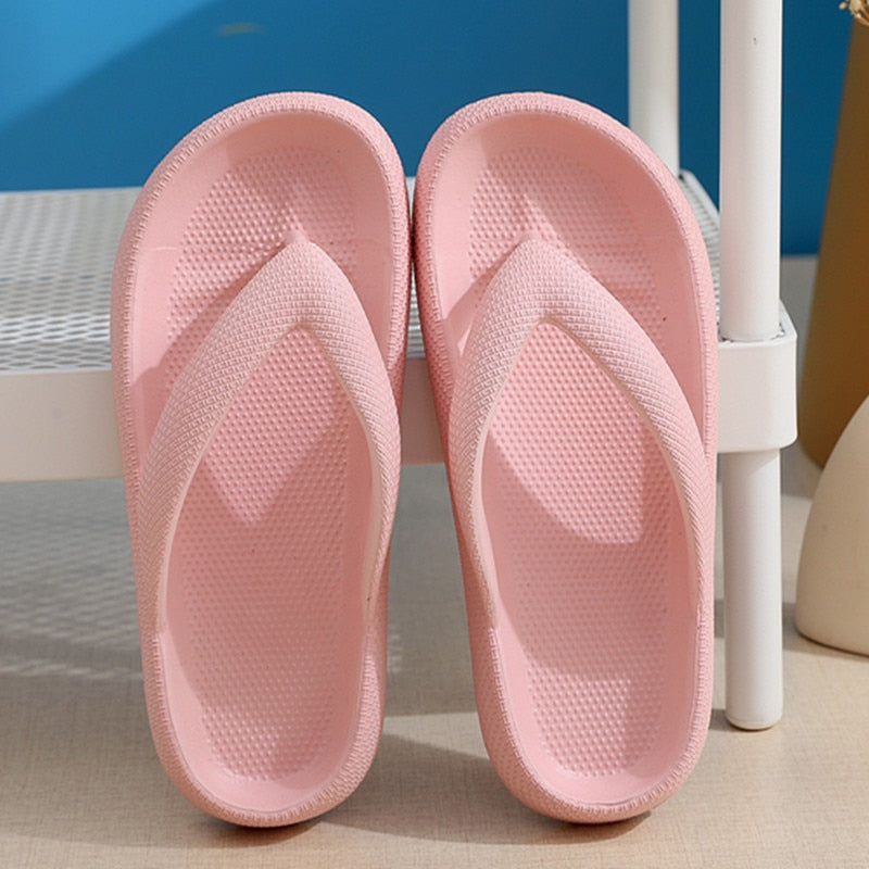 Summer Beach Non-slip Cloud Slippers Women