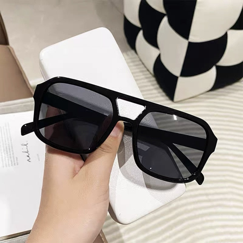 OIMG New Unisex Rectangle Vintage Sunglasses