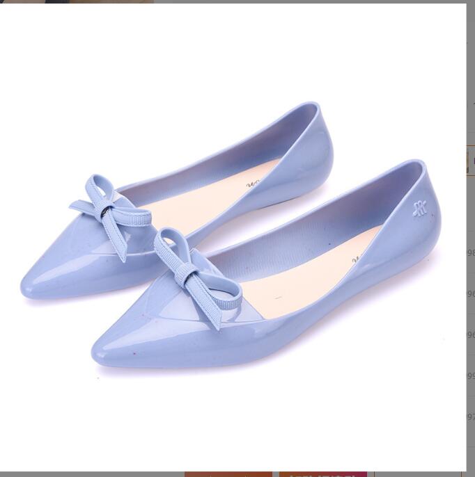 waterproof shoes, pointed rubber shoes; spring