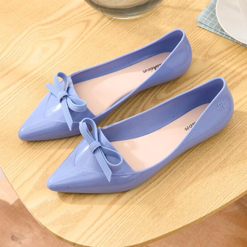 waterproof shoes, pointed rubber shoes; spring