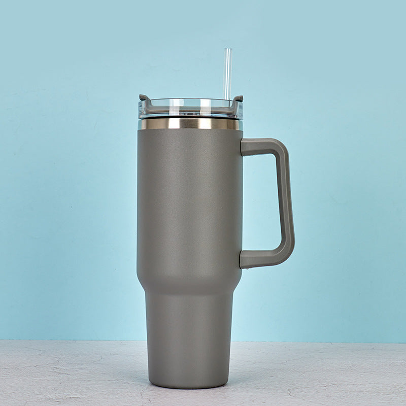 "40oz Handle Bingba Insulated Cup - Keep Your Beverage Hot or Cold On-the-Go!"